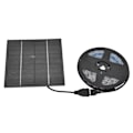 Miniatyrbilde 1 av 8: Solcelle Plantevekstlysstripe Miljøvennlig 5W LED Høy lysstrøm Fremme vekst Solcelle LED Vekstlysstriper 2 Meter / 2.2yd