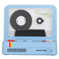Miniatyrbild 2 av 8: Bluetooth-kassettspelare Bärbar stereotejp Retro Bluetooth-högtalare Stöder Bluetooth AUX och minneskort blå