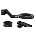 Miniatyrbilde 1 av 8: Sykkelstyreholder i aluminiumlegering for Gopro / Xiaoyi Sportskamera Svart
