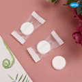 Miniatyrbillede 4 af 8: 40 stk Komprimerede Maske Bærbar Non-Woven Stof Rengøring Komprimeret Ansigtsmaske