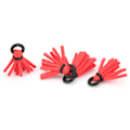 Miniatyrbild 7 av 8: 4st Flugfiske Float Foam Strike Indicators Drift Krok Positionering Floats BobbersRed