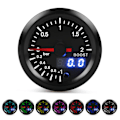 Miniatyrbild 4 av 8: 2-tums Turbotryckförstärkningsmätare för bil 2Bar 12V Färgdisplay Universal Modifierade delar