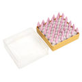 Miniatyrbillede 2 af 8: 50 stk Slipbits Keramisk Trekantet Kegle Aluminiumoxid Slibeskive Slibehoved Roterende Værktøjstilbehør
