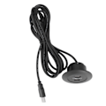 Miniatyrbilde 5 av 8: Sofa USB-laderuttak Flush Mount Installasjon Dobbel USB-laderporter Uttak for hjemmebruk Svart