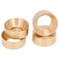 Pikkukuva 4 / 8: 4kpl Messinkipyörän vastapaino 1/24 Simulaatio Axial SCX24 90081 AXI00002 RC-auton osille