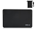 Miniatyrbillede 1 af 8: Lagerharddisk, bærbar HDD, 2,5 tommer, ekstern mobil drev, bærbar computerdrev, sort, 250 GB