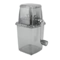Miniatyrbild 1 av 8: Manuell Ice Crusher Liten bärbar rakapparat Handdriven Snow Cone Machine for Home Grey