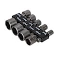 Miniatyrbillede 5 af 8: 9 stk Socket Bits 1/4in Hex Skaft Krom Vanadium Stål Skruetrækker Sokkel med Opbevaringsholder