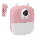 Miniatyrbillede 2 af 8: Instant Kamera 2,4 tommer HD Børns Digital Instant Kamera Dobbelt Linse Instant Print Digitalkamera til Hjemrejser Rosa