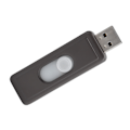 Miniatyrbillede 8 af 8: U Disk PushPull USB2.0 Hukommelse Bil Flash Drev Metal Gave Computertilbehør Grå(128GB )