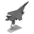 Miniatyrbild 6 av 8: 1:100 stridsflygplansmodell Högsimulerad legeringsplanmodell för samlingsdekoration