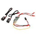 Miniatyrbilde 4 av 8: 10A Borstad ESC Effektiv dobbeltveis dobbeltrettet 88T elektrisk hastighetsregulator for RC modellbåt tank