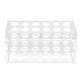 Miniatyrbild 1 av 8: Akryl provrörsställ för 17mm rör 18 hål Transparent centrifugrörsställ för 10ml 15ml rör