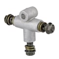 Miniatyrbillede 1 af 8: Hydraulisk bremseslange Rørkoblingskobling 3-vejs T-adapter til ATV Kart
