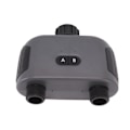 Miniatyrbillede 5 af 8: Bluetooth Vandingstimer 2 Zoner G3/4 Gevind Justerbar Smart Dobbelt Vandingstimer til Have Græsplæne Pool Fyldning