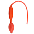 Miniatyrbillede 2 af 8: Gummi-trykballon Sprøjte Bold Eksplosionssicher Elastisk Ballon Sprøjte til Laboratoriebrug