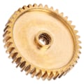 Pikkukuva 8 / 8: Hammaspyörä Messinki 40-hampainen Servolle 25-hampainen spline 0.8 Mod Teollisuusrobotin Osa 4305-0025-0040