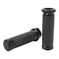 Miniatyrbilde 8 av 8: 1 par 25 mm motorsykkelstyre svart Komfortabelt grep Anodisert universal rustfritt for motorsykkelsykler