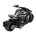Miniatyrbillede 8 af 8: Alloy Simulerings Motorcykel Model Cool Tiny Træk Tilbage Motorcykel Legetøj til 3+ år (sort)