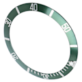Miniatyrbillede 4 af 8: Professionelt armbåndsur Bezel Insert Loop Udskiftning Watch Bezel Insert Ring Tilbehør Grøn