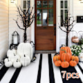 Pikkukuva 7 / 8: 7 kpl Simulaatiopumpun malli keinotekoinen pumppu koristelu Koti pöytä koristelu Thanksgiving ja Halloween