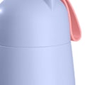 Miniatyrbild 8 av 8: Termisk soppkopp Isolerad soppbehållare med vikbar sked Läcksäker isolerad matburk för frukostgröt 450 ml Blå