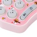 Miniatyrbild 3 av 5: Hamster Button Toy Keyring Mini Hamster Memory Game Toy Elektronisk Hamster Button Game Machine Pink