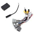 Miniatyrbillede 6 af 8: 16-polet Audio Kabelharness Adapter Strømkabel med Canbus Box til Android Udskiftning til CRV 2.4/Civic