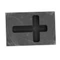 Miniatyrbilde 8 av 8: Grafitstøpeform Korsformet Varmestabilitet Smelteform for Metall 1,77 X 1,38 X 0,39 tommer