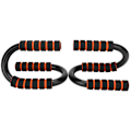 Miniatyrbilde 4 av 8: 1 par/sett S-type Push Up-stativ Kroppsbygging Fitness Push-up-stenger med skum polstrede grep