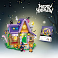 Miniatyrbild 5 av 8: Mini House Building Kit Rolig pedagogisk mini tegel Halloween leksaker för pojkar Flickor