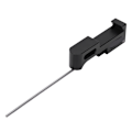 Miniatyrbillede 4 af 8: Plungerskrue i aluminiumlegering til recurve- og compoundbuer til udendørs skydesport - sort
