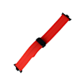 Miniatyrbillede 1 af 8: Urrem Urbånd Silikon Magnetisk Foldbar Fleksibel Vandafvisende Urrem til Mi Band 8 Pro Rød