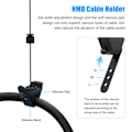 Miniatyrbilde 5 av 8: 6 stk VR-kabelhåndtering for Quest 2 for Rift S for Valve Index for HTC Vive for HP Reverb G2 for PSVR Link-kabel