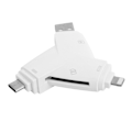 Pikkukuva 3 / 8: 3-in-1 USB-monimuistikortinlukija - muistikorttisovitin iOS/Type-C-liitäntään