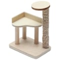 Miniatyrbild 1 av 8: Katt Klätterställning 1:12 Dockhus Miniatyr Träfärg Katthus Klätterställning Leksak Möbler Dekoration Tillbehör