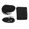 Miniatyrbilde 8 av 8: Lacrosse Mesh String Svart Nylon Slitsäker Lacrosse Mesh stycke Vävt snöre för tillbehör