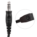Miniatyrbild 8 av 8: Enkelsidig headset-hörlur Intercom med justerbar huvudband US 110-240V Z027-FG-S113-KEN