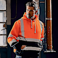 Pikkukuva 1 / 4: Heijastava turvallisuus työvaate miesten huppari, Oranss, 4XL