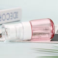 Miniatyrbild 3 av 8: U-formad sprayflaska tjockbottnad Ultrafin Mist Kosmetikaflaska 30 ml (Transparent Rosa)