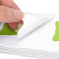 Miniatyrbillede 3 af 8: 100 stk Neglemanikyr Formholdere Nail Art Tip Extension Guide Sticker Manicure Værktøjer (YC01)