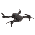 Miniatyrbillede 4 af 8: Sort sammenklappelig drone med ekstra propeller USB-kabel Fjernbetjening 4K kamera HD 4-blads sammenklappelig drone sæt