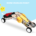 Miniatyrbillede 7 af 8: Gør-det-selv maskecrawler robotmodel Uddannelsesstuderende Videnskabseksperiment Legesæt Ormcrawlerobot
