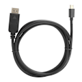 Miniatyrbilde 1 av 8: Mini DP til DP-kabel Svart ABS-plugg for OS X datamaskinnettverkskonverter 4K ved 60Hz 3 meter