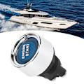 Miniatyrbild 6 av 8: LED motorstartbrytare Tändningsstarter Motorstartstoppknapp för husbilar Racing CarBlue