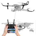 Pikkukuva 8 / 8: LSE525 Taitettava kaksikamerallinen drone korkean resoluution kuvaamisella Quadcopter RC drone (harmaa)