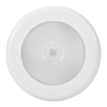 Miniatyrbillede 1 af 8: 6 LED Rund Automatisk Bevægelsessensor Infrarød Natlys Skab Trappe Lampe