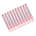 Miniatyrbillede 8 af 8: 10 stk. Sæbeboble Stav Pink Hjerteformet Transparent Holdbar Plastik Bærbar Sæbeboble Pinde til Fest Bryllup Ferie