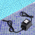 Miniatyrbillede 3 af 8: Vandafvisende transformator 12V-udgang til LED-undervandslys pool (EU-stik 220V)