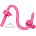 Miniatyrbillede 3 af 8: Curling Foam Hårrulle Varmefri Hårruller Pandebånd DIY Sove Hår Curling Tool Rose Red